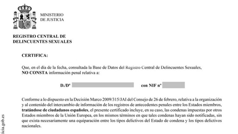 Certificado De Delitos Sexuales Cómo Obtenerlo【fácil Y Rápido】 9854