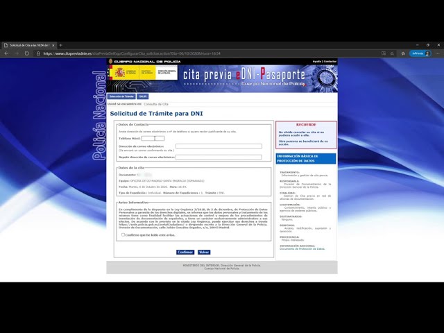 Cómo solicitar cita previa para el DNI en Las Palmas de forma online: guía paso a paso